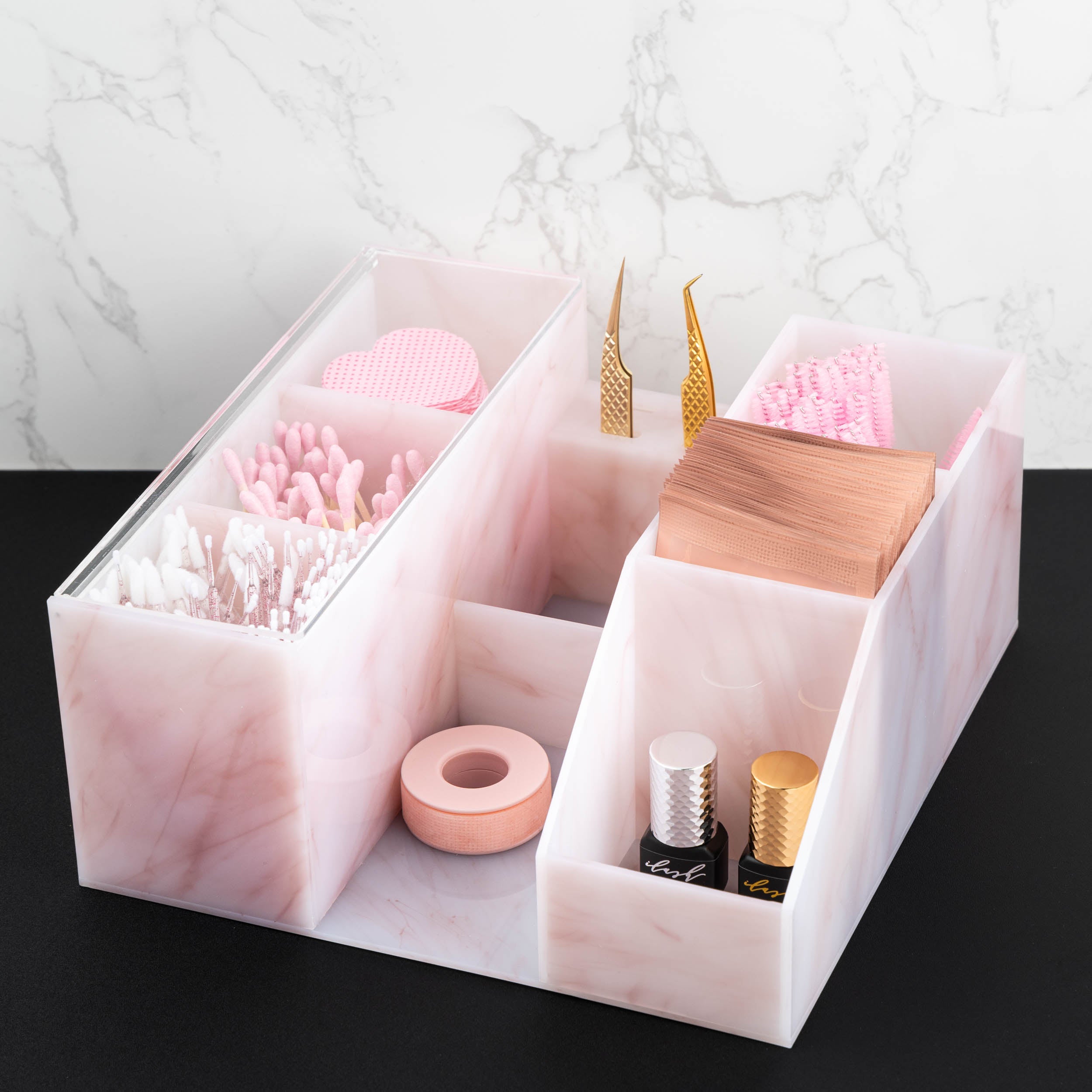 Acrylic lash organiser