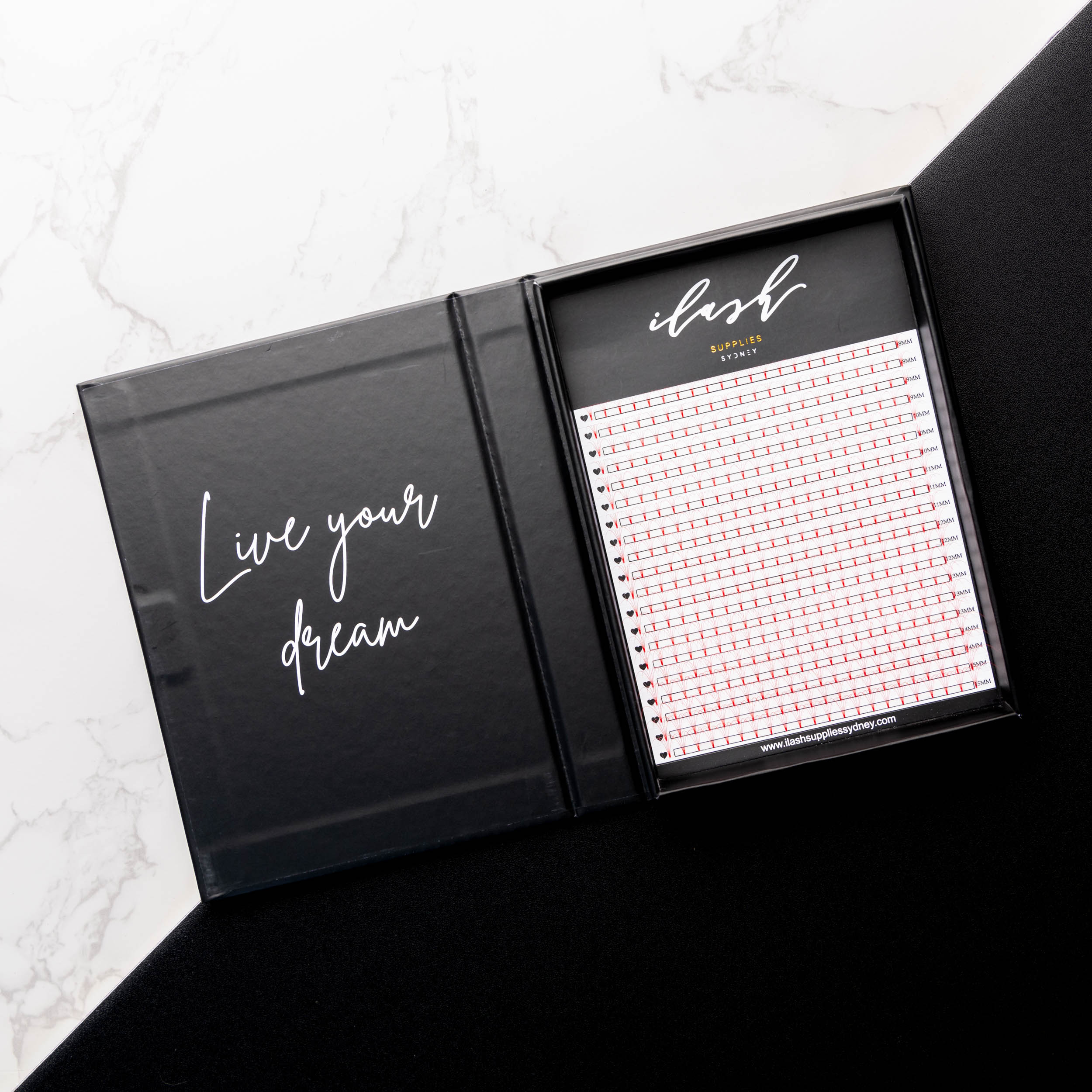 5D Coloured Premade fans (mega tray)