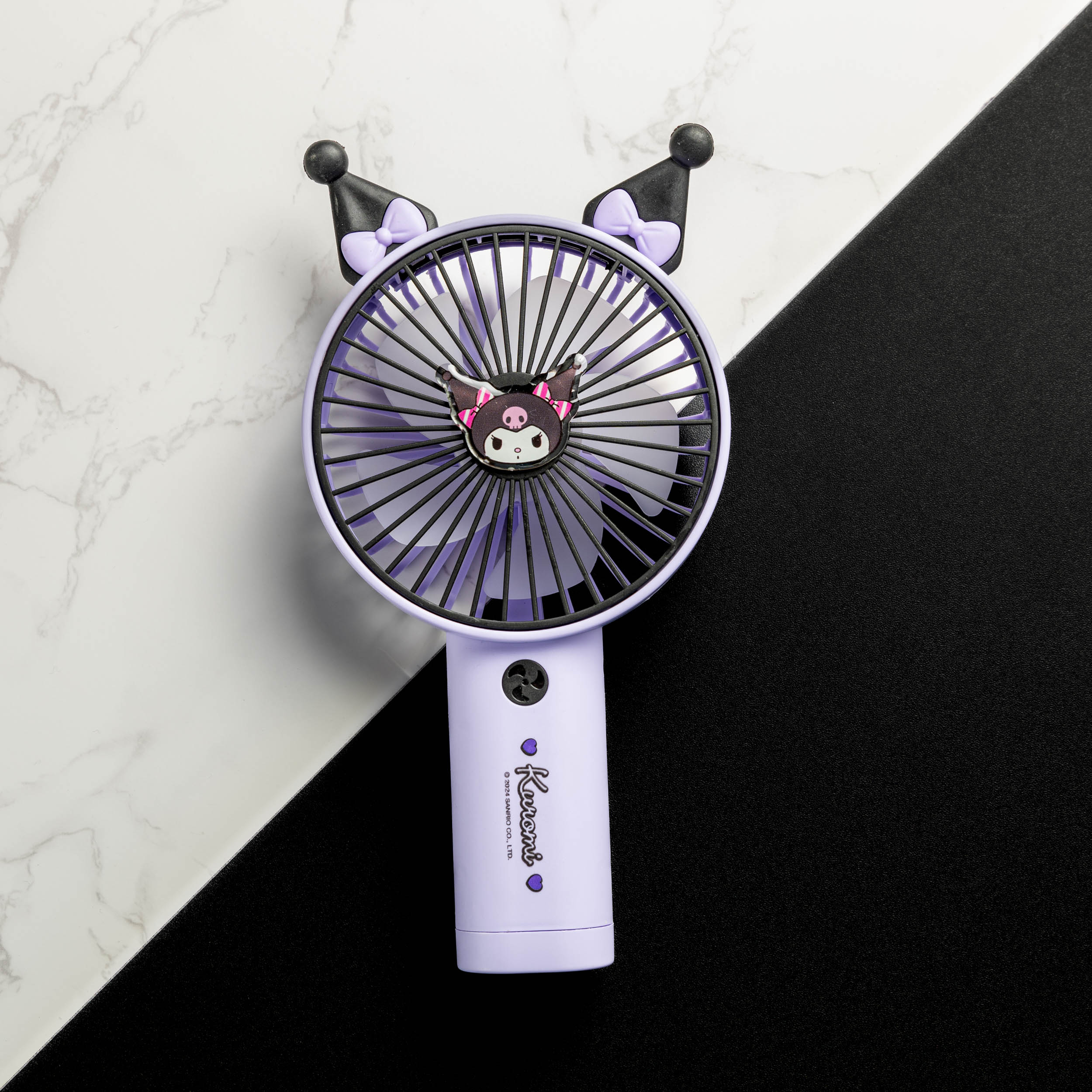 Kuromi handheld fan