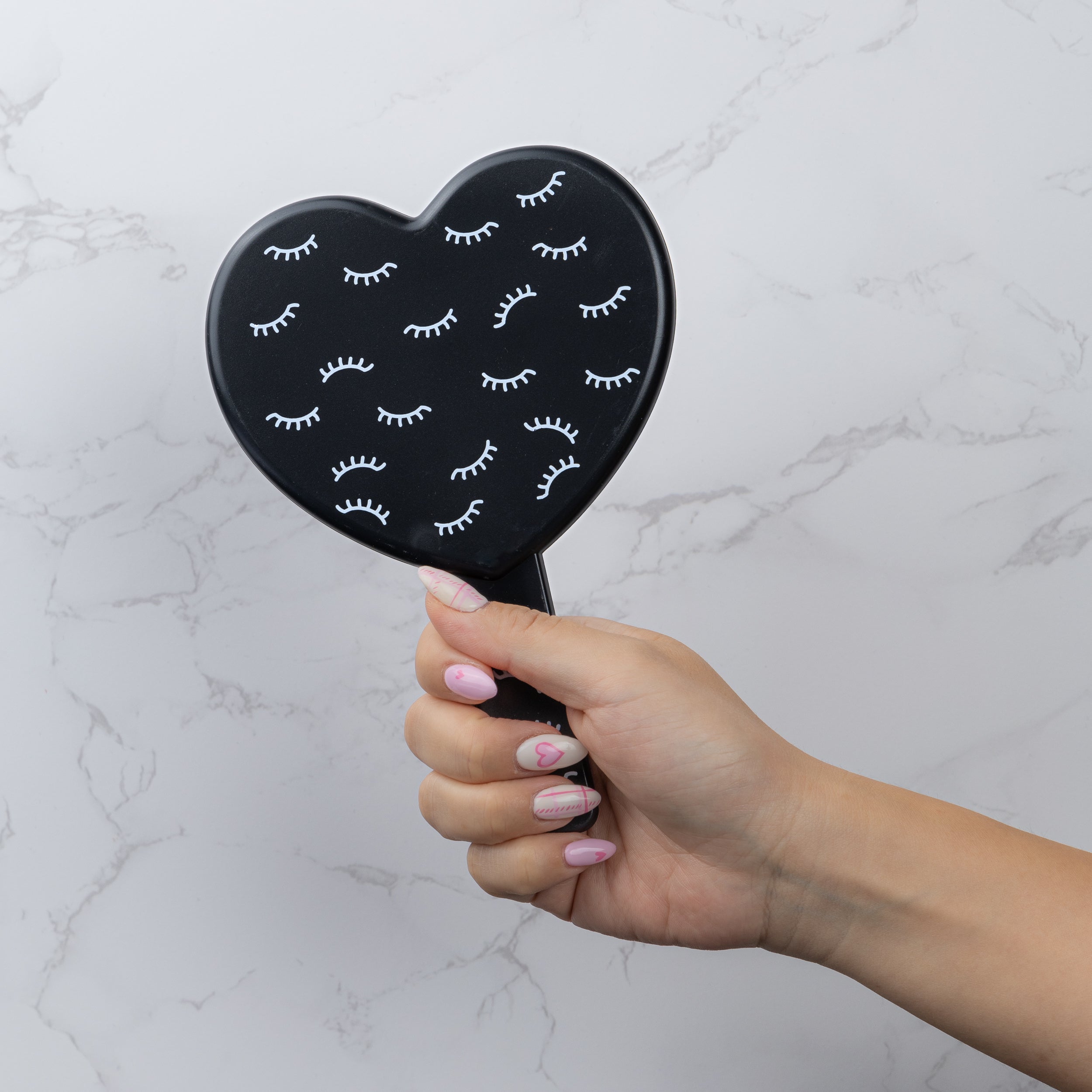 Heart Handheld Lash Mirror